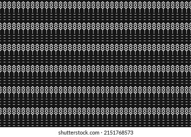 Fabric ethnic pattern art. Geometric ethnic oriental seamless pattern traditional. Design for background, wallpaper, vector illustration, fabric, clothing, carpet, textile, batik, embroidery.