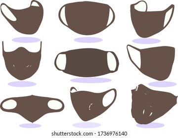 fabric Face Mask design,cloth face mask.