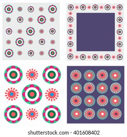 fabric folk - 4 x pattern