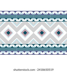 fabric Geometric ornament ethnic pattern art Ethnic, tribal, ikat, batik pattern design. Use for fabric, textile, interior decoration elements, upholstery, and wrapping.