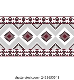 fabric Geometric ornament ethnic pattern art Ethnic, tribal, ikat, batik pattern design. Use for fabric, textile, interior decoration elements, upholstery, and wrapping.