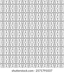 fabric geometric pattern black and white seamless tribal monochrome