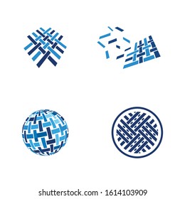 Fabric icon design Template vector illustration