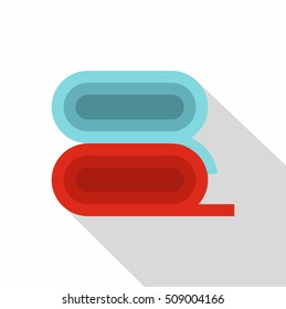 Fabric icon. Flat illustration of fabric vector icon for web