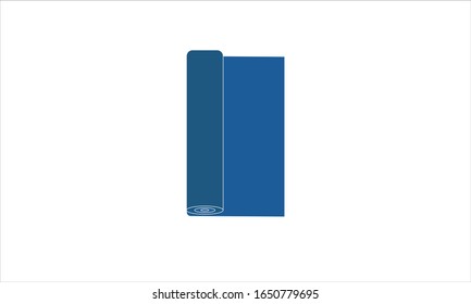 Fabric icon on white background vector image