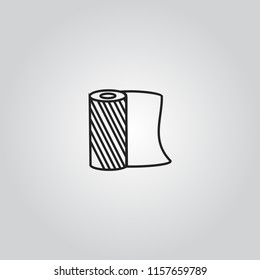 Fabric icon vector