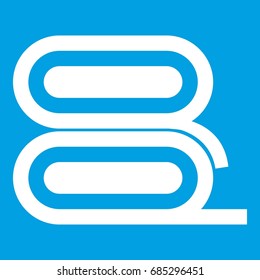 Fabric icon white