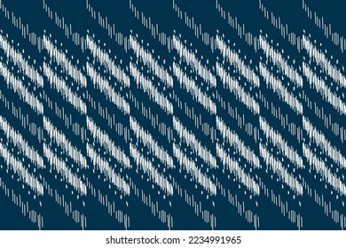 Arte de patrones de ikat de tela. Patrón geométrico étnico sin costuras tradicional. de estilo americano y mexicano. Diseño para fondo, papel pintado, ilustración, tela, ropa, alfombra, textil, batik, bordado.