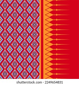 Fabric line background seamless design