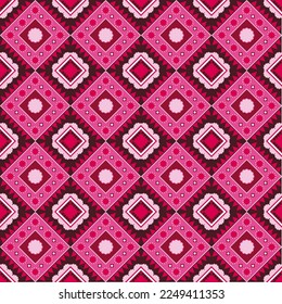 Fabric line pattern and seamless 