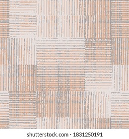 Fabric linen  wool washed coat surface jacquard  texture digital printing pattern design. / Vector fabric seamless. Abstract natural textured 