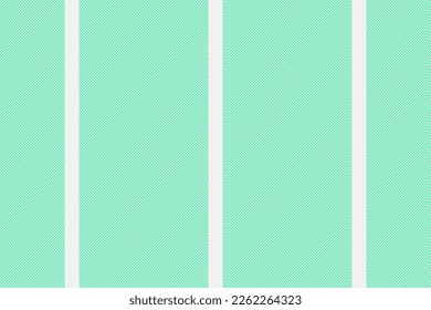 Las líneas de tejido no tienen fisuras. Fondo textil de textura. Patrón vectorial de rayas verticales en colores blanco y verde.