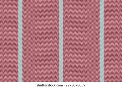Stoffreihen Streifen. Vertikal nahtloser Hintergrund. Texturtextilien Muster Vektor in Pastellfarben und Rot.