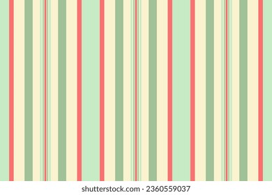 Fabric lines vertical of seamless background texture with a textile stripe pattern vector in light and pastel colors.