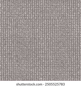 A fabric with a lost checked pattern, fragment of a used clothing item. Dark gray cloth with white flecks. Abstract vector seamless.