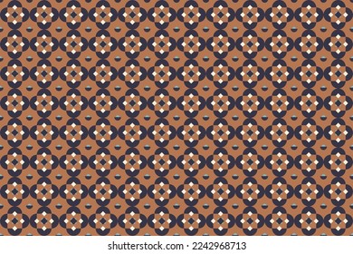 Fabric with lozenges as the background texture. Close-up long and wide texture of natural red fabric. Fabric texture of natural cotton or linen textile material. 