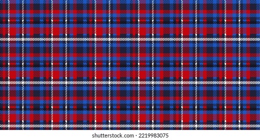 Fabric Modern Plaid Tartan Seamless Pattern Collection