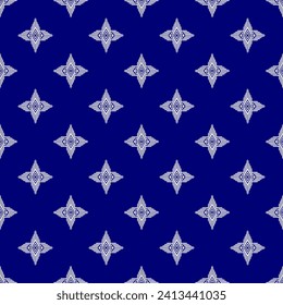 Fabric Morocco, geometric ethnic oriental seamless pattern traditional Design for background,carpet,wallpaper.clothing,wrapping,Batik fabric,Vector illustration.embroidery style