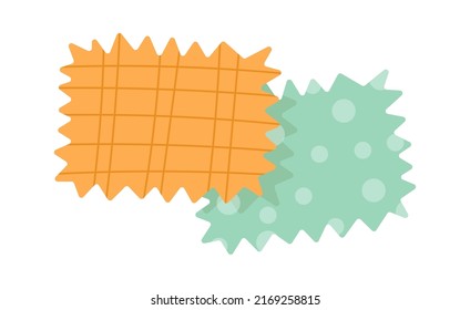 Gauze Fabric Patches Stock Vector by ©JessJagmin 51535553