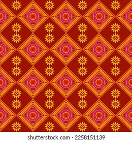 The fabric patter texture vector work