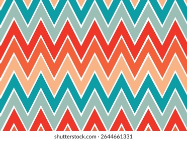 fabric pattern. Artistic Zigzag Pattern Perfect for Fashion, Decor, or Packaging Designs