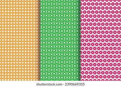Fabric pattern background template design