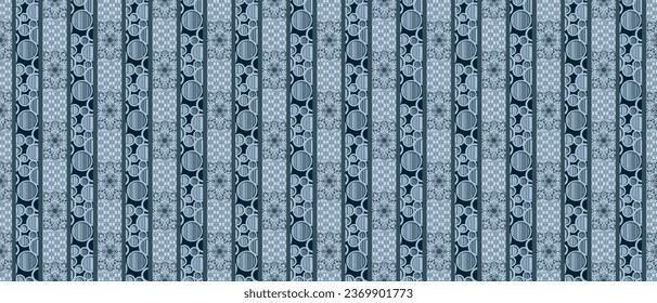 fabric pattern bed sheet design vector