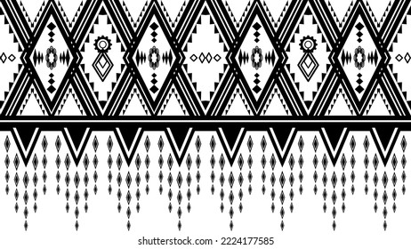 fabric pattern, black and white geometric graphic background