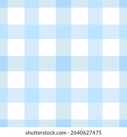 Fabric pattern,  blue and white checkered pattern, gift wrapping paper , seamless pattern 