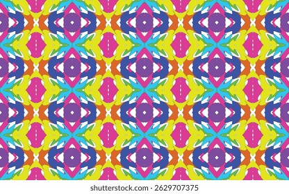 Diseño de patrón de tela para tela, alfombra, Fondo de pantalla, Ilustración vectorial