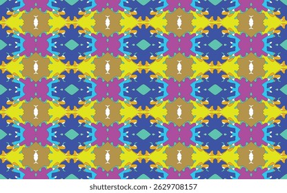 Design de padrão de tecido para tecido, tapete, papel de parede, ilustração vetorial