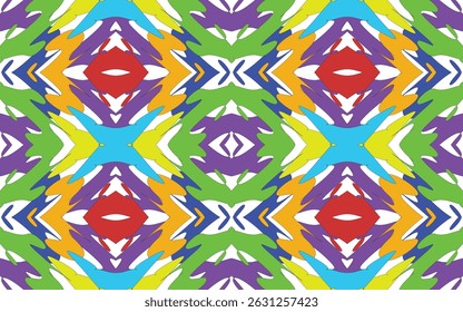 Fabric pattern design for fabric, carpet, wallpaper, vector illustration