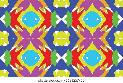 Design de padrão de tecido para tecido, tapete, papel de parede, ilustração vetorial