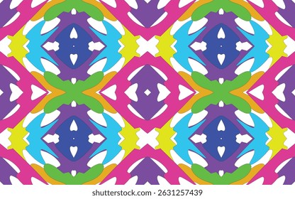 Fabric pattern design for fabric, carpet, wallpaper, vector illustration
