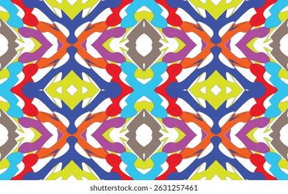 Fabric pattern design for fabric, carpet, wallpaper, vector illustration
