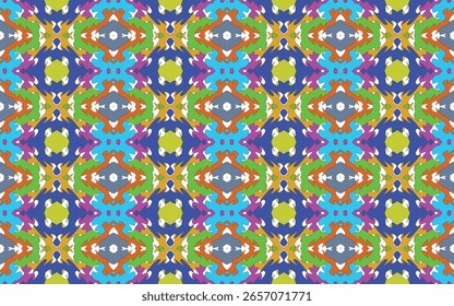 Diseño de patrón de tela para tela, alfombra, Fondo de pantalla, Ilustración vectorial