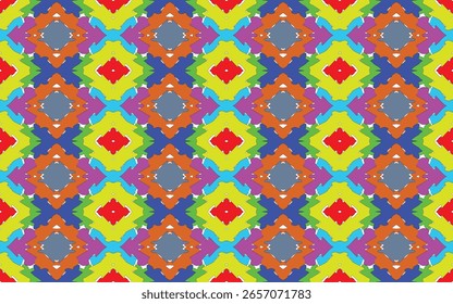 Fabric pattern design for fabric, carpet, wallpaper, vector illustration