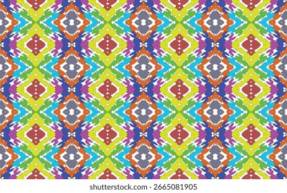 Stoffmuster-Design für Stoff, Teppich, Tapete, Vektorgrafik.