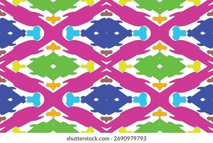 Fabric pattern design for fabric, carpet, wallpaper, vector illustration.