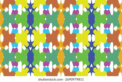 Diseño de patrón de tela para tela, alfombra, Fondo de pantalla, Ilustración vectorial.