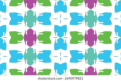 Fabric pattern design for fabric, carpet, wallpaper, vector illustration.