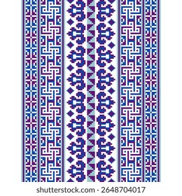 Fabric Pattern Design
Ethnic Fabric Pattern
Blue Purple Fabric Pattern
Textile Business
Cushion Cover
Pillow Case
Table Cloth
Ethnic Geometry
Pixel Art