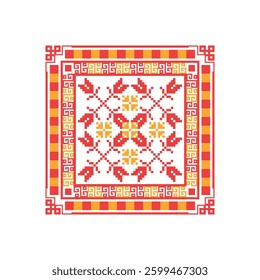 Fabric Pattern Design
Ethnic Fabric Pattern
Orange Yellow Fabric Pattern
Flowers
Textile Business
Pillow Case
Cushion Case
Ethnic Geometry
Pixel Art