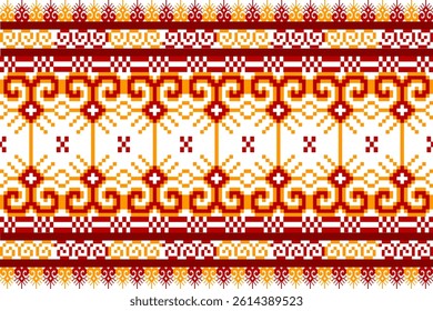 Fabric Pattern Design
Ethnic Fabric Pattern
Yellow Red Fabric Pattern
Textile Business
Cushion Cover
Ethnic Geometry
Pixel Art