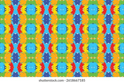 Fabric pattern design, seamless gradient pattern for fabric, carpet, wallpaper, vector illustration.