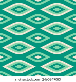 Fabric pattern diamond shape with mint green color