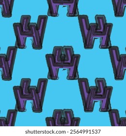 The fabric pattern with English letters can be used on all types of fabric.