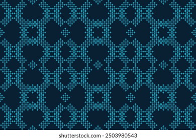 Fabric pattern, european, textile graphics, patchwork, ikat vector, 