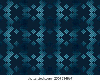 Fabric pattern, european, textile graphics, patchwork, ikat vector, 