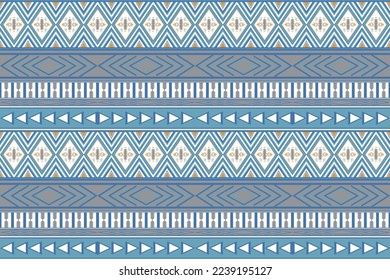 Patrón de tejido geométrico étnico azteca para tejidos de impresión decorativa 
